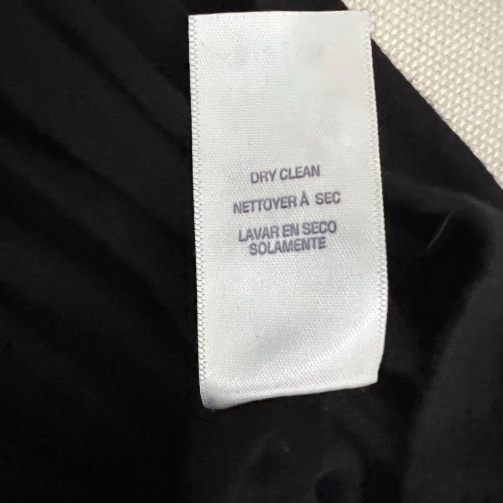 Ella Moss Y2K  Black Cowl Neck Racerback Top Asymmetrical Halter S - Picture 9 of 11